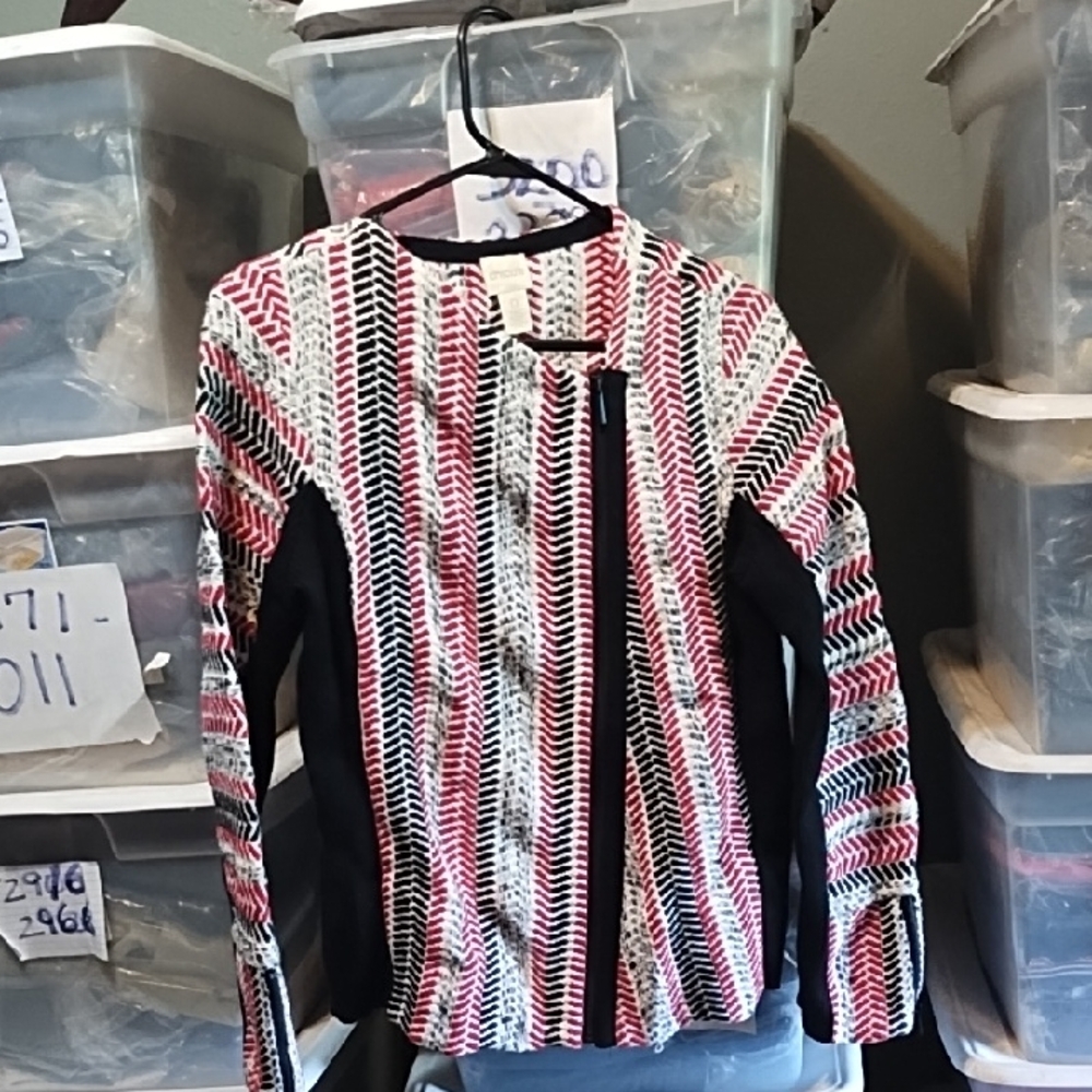 Chico's Multicolor Long Sleeve Top/Jacket